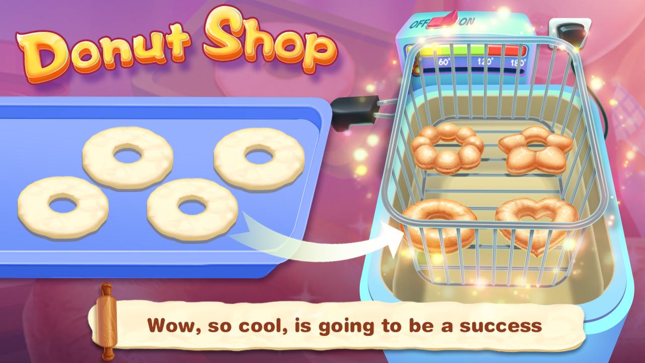 اسکرین شات 3 بازی Donut Maker: Yummy Donuts