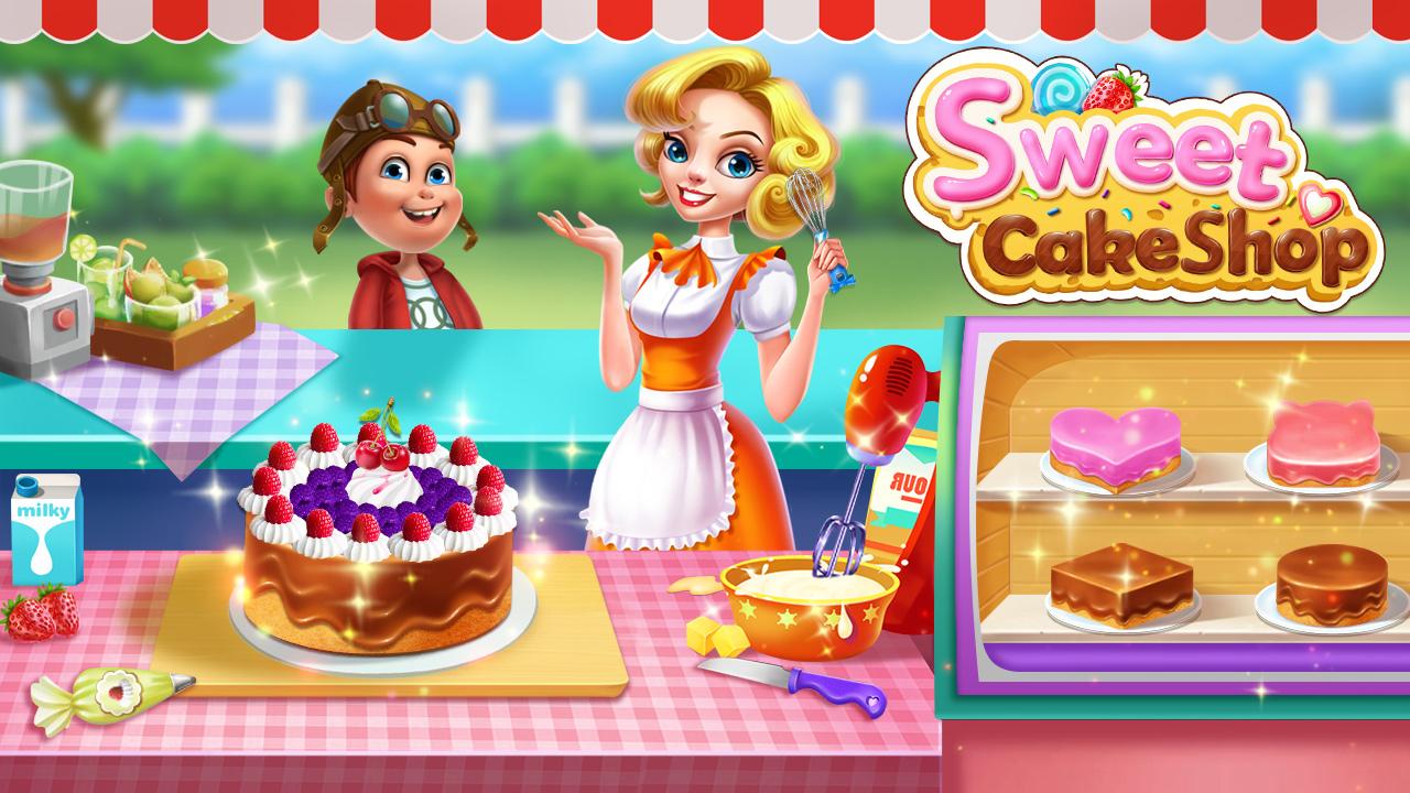 اسکرین شات 1 بازی Sweet Cake shop: Cook & Bakery