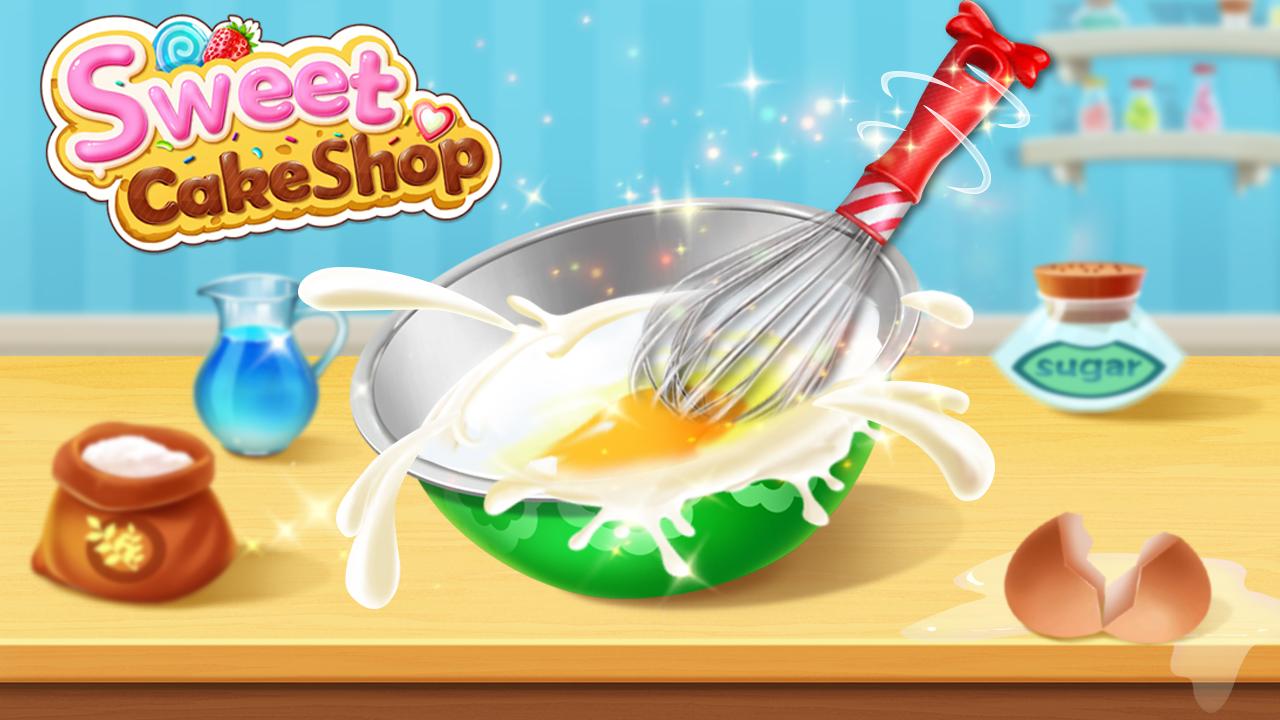 اسکرین شات 2 بازی Sweet Cake shop: Cook & Bakery