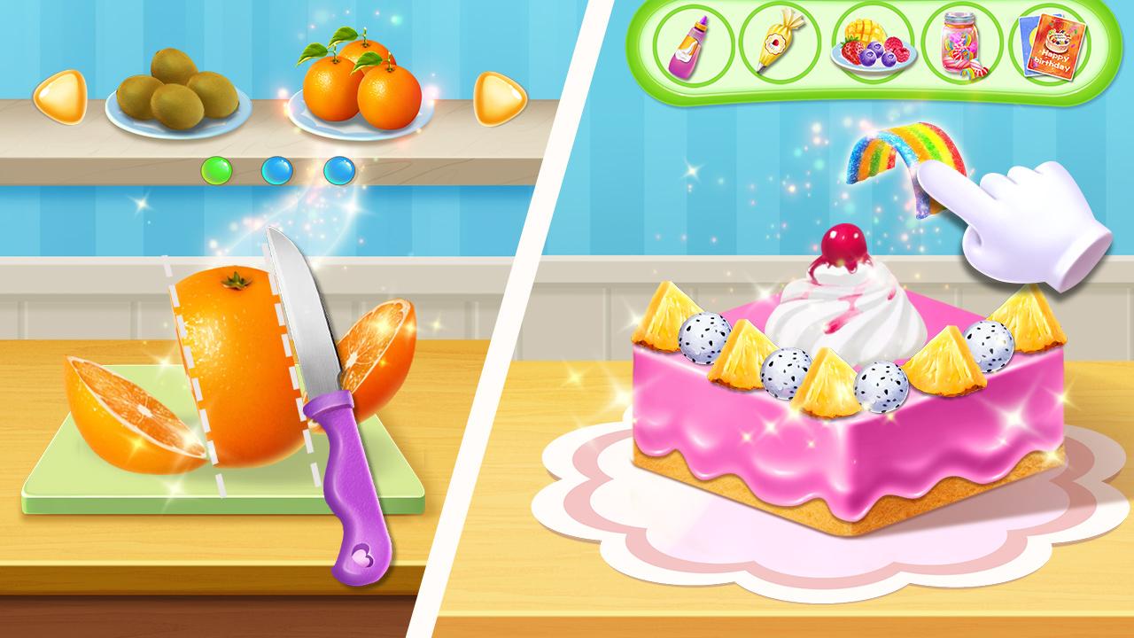 اسکرین شات 3 بازی Sweet Cake shop: Cook & Bakery
