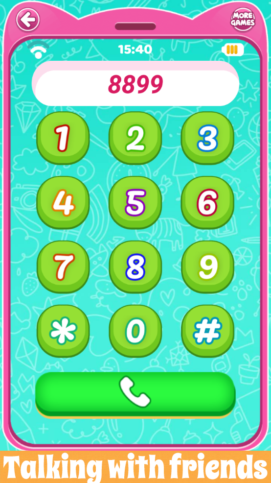 اسکرین شات 4 برنامه Baby Phone Nursery Rhymes