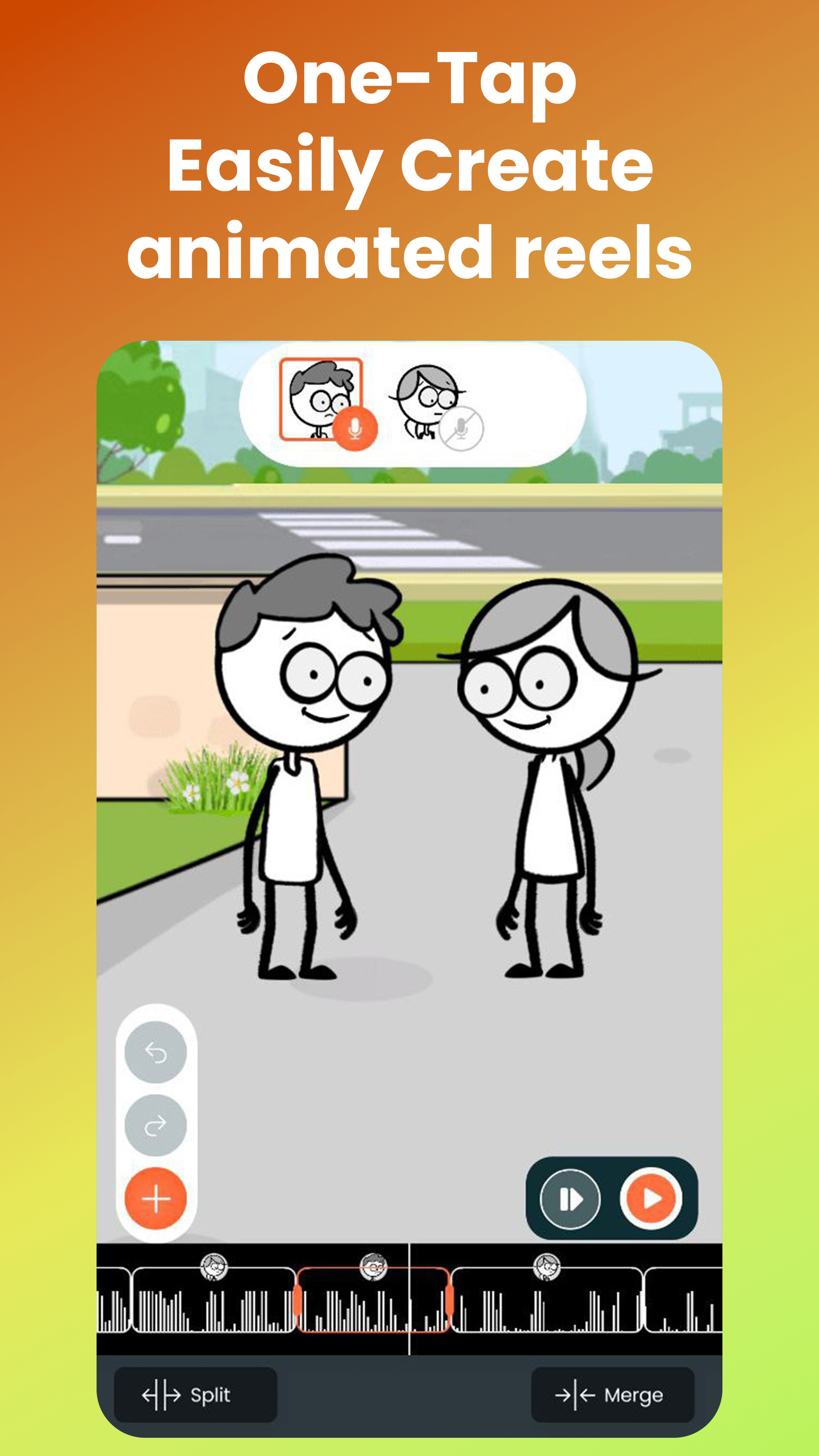 اسکرین شات برنامه TweenCraft Cartoon Video Maker 5