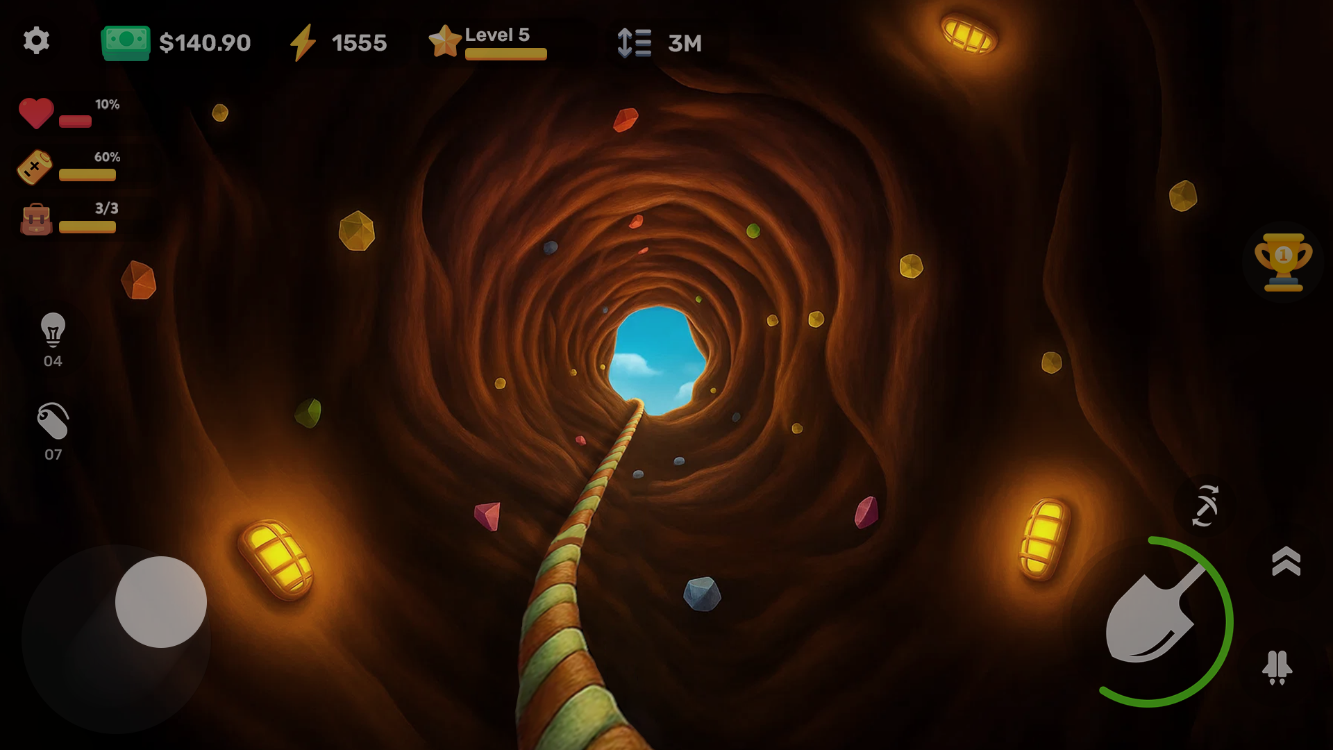 اسکرین شات 3 بازی DIY Digging : Fun Games