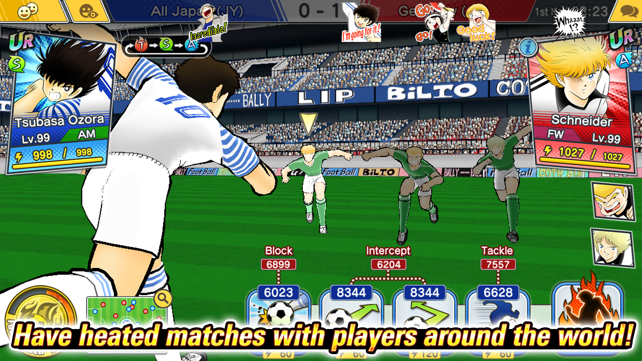 Captain Tsubasa 8.3.1 – آپدیت بازی ورزشی خاطره‌انگیز فوتبالیست‌ها اندروید