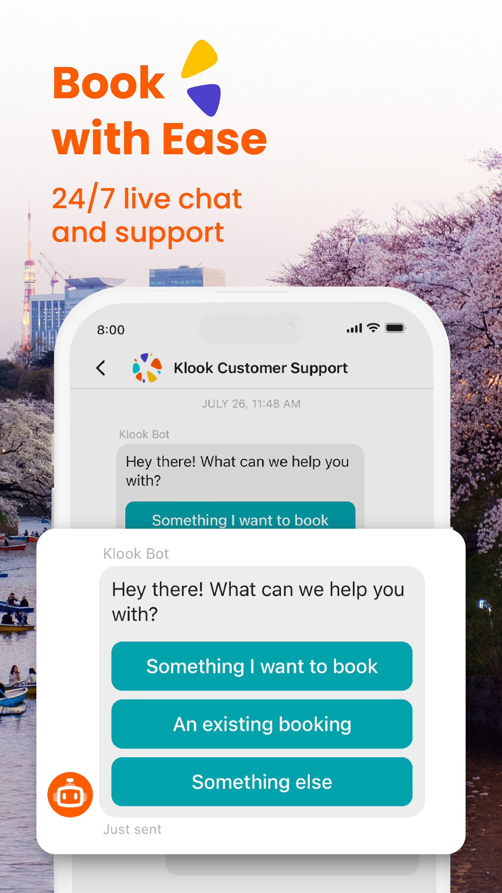 اسکرین شات 6 برنامه Klook: Travel & Activities