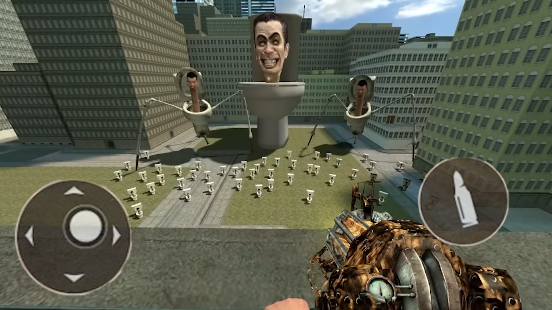 اسکرین شات 4 بازی Skibidi Shoot-Toilet Monster