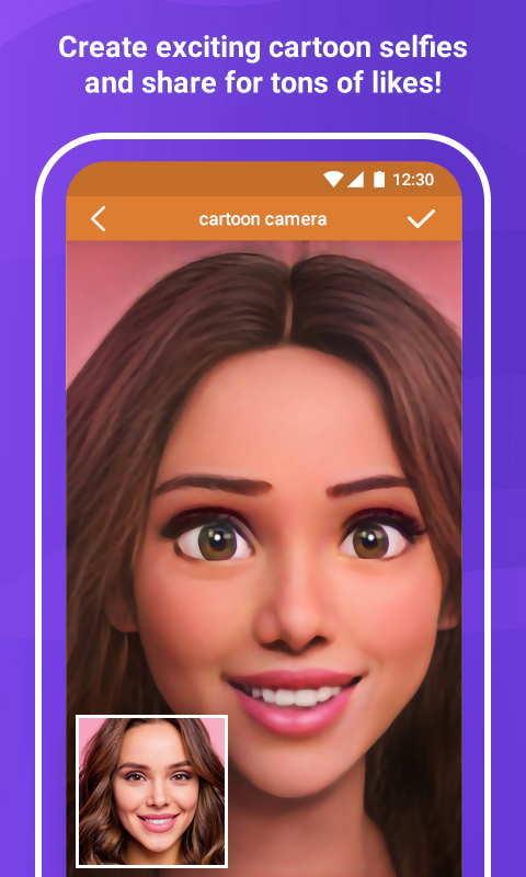 اسکرین شات 2 برنامه Anime Camera - Manga, Cartoons