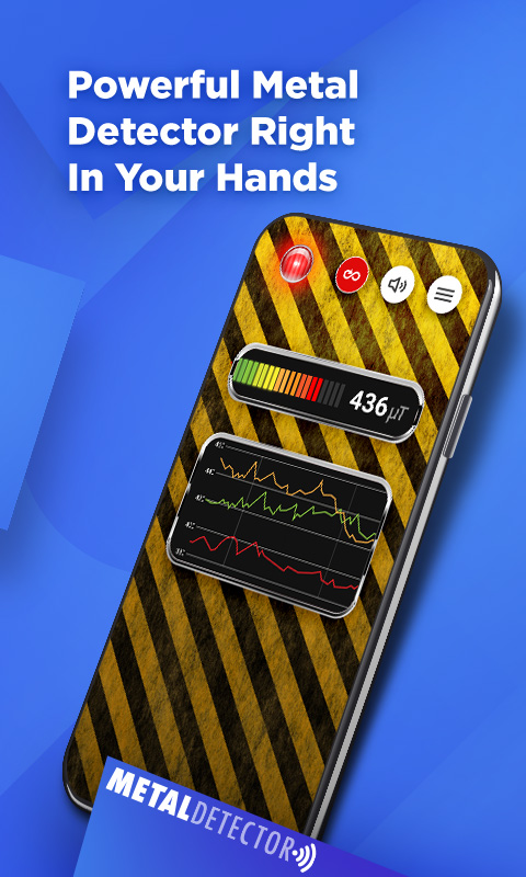 اسکرین شات 1 برنامه Metal Detector