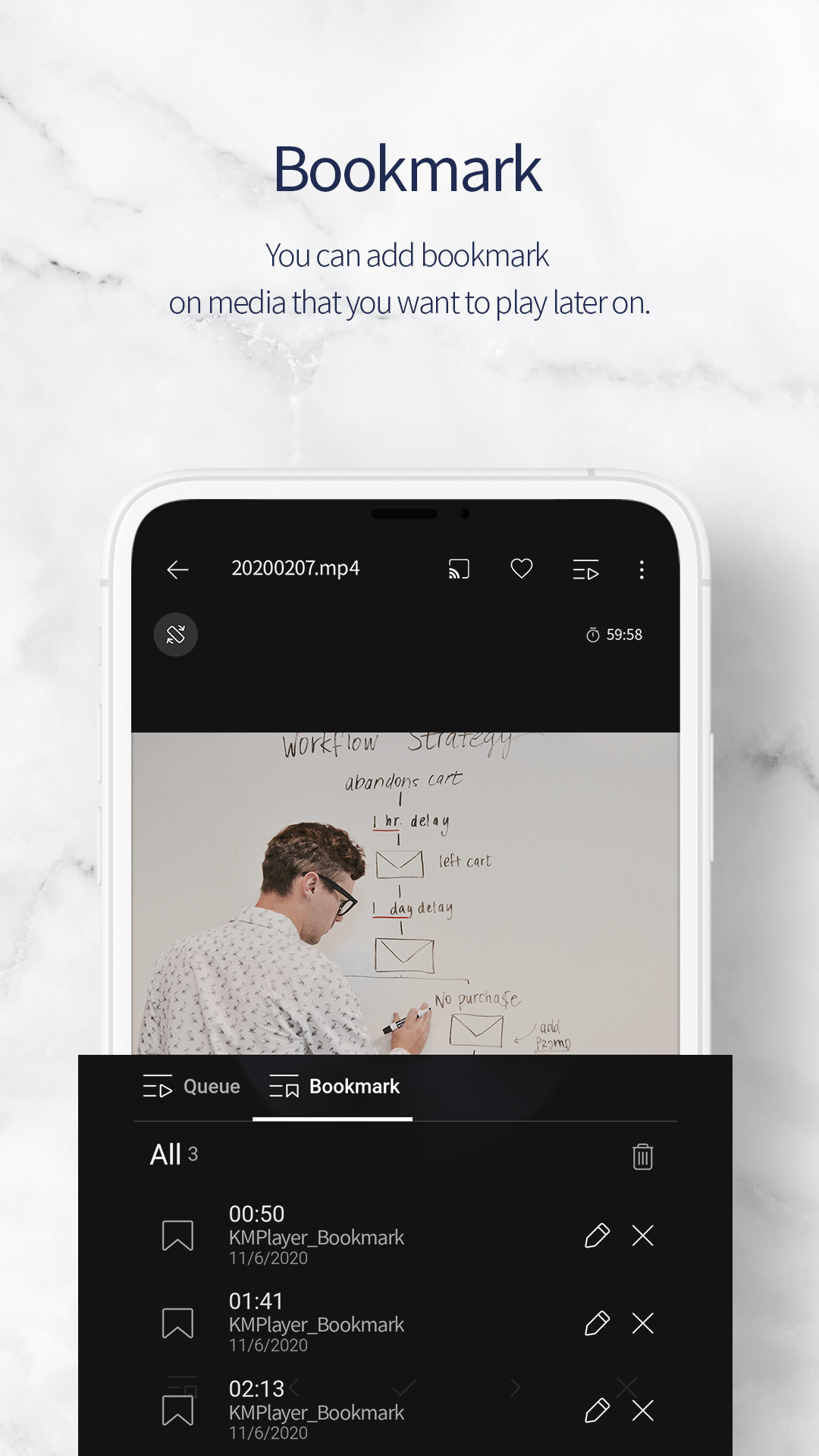 اسکرین شات 2 برنامه Video Player KMP