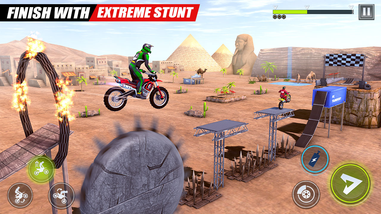 اسکرین شات 7 بازی Bike Stunt : Motorcycle Game