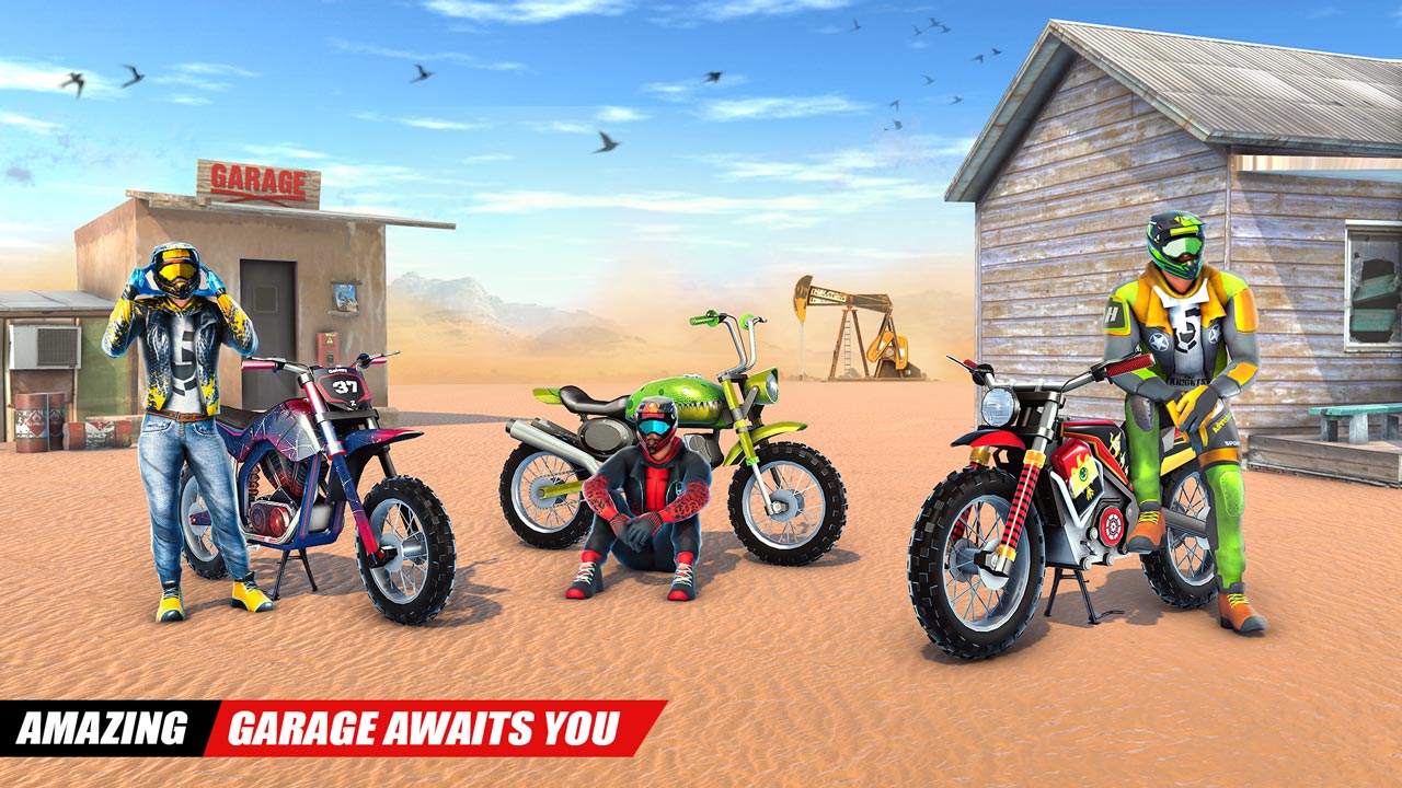 اسکرین شات 8 بازی Bike Stunt : Motorcycle Game