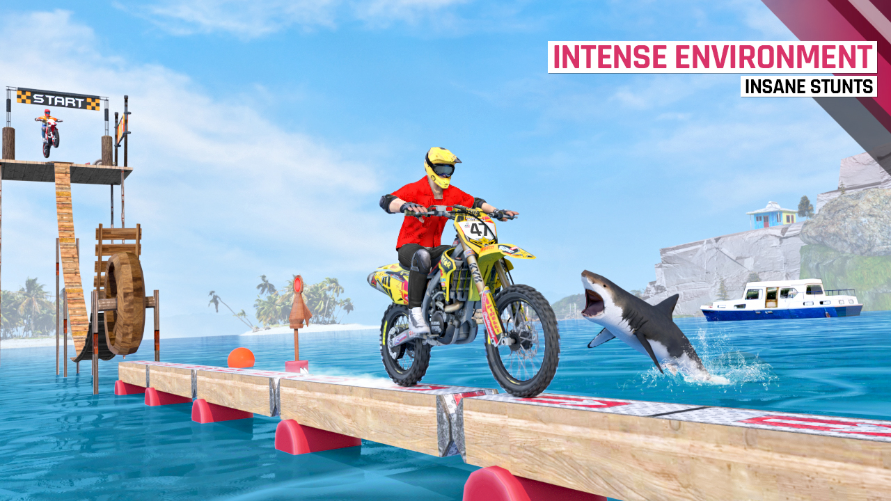 اسکرین شات 4 بازی Bike Racing 3D Motorbike Games
