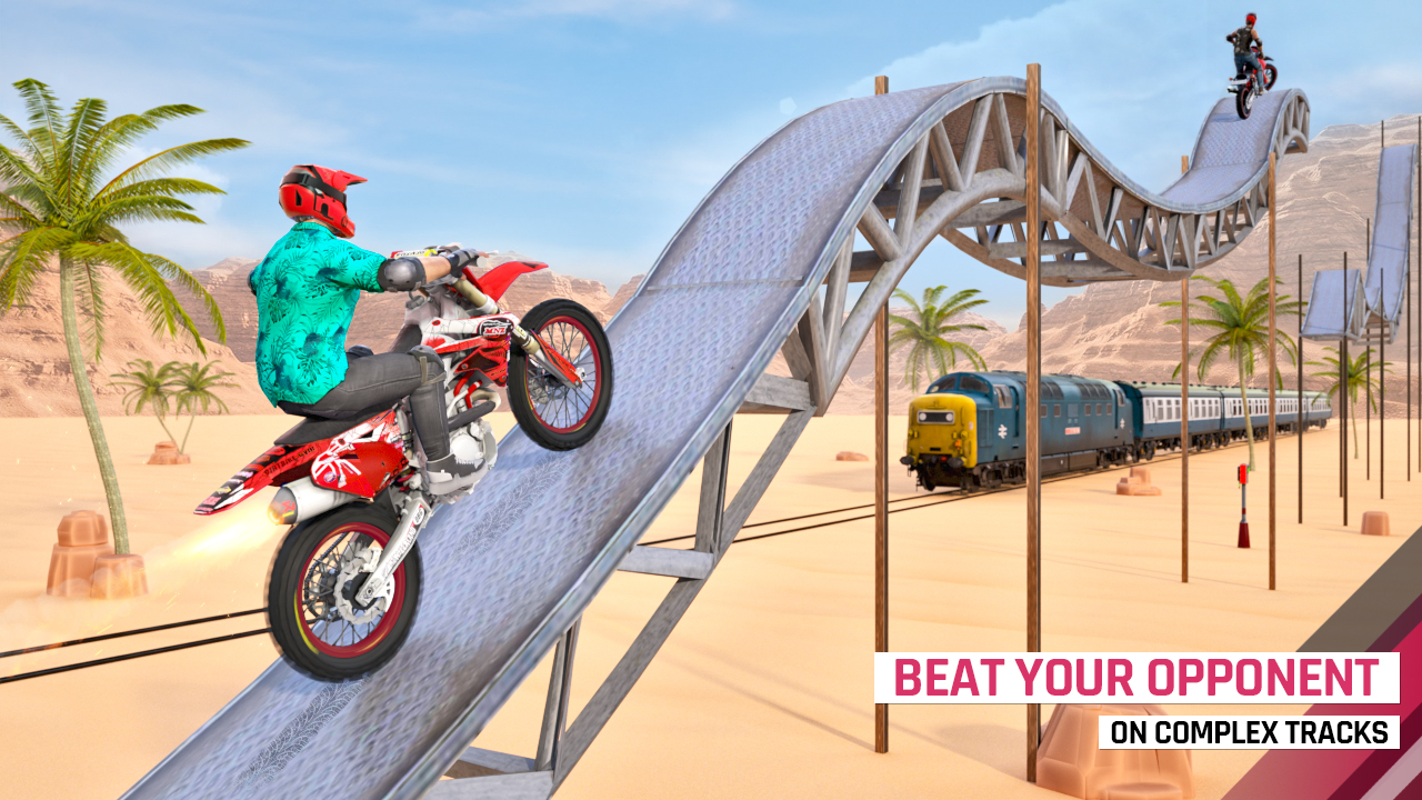 اسکرین شات 2 بازی Bike Racing 3D Motorbike Games