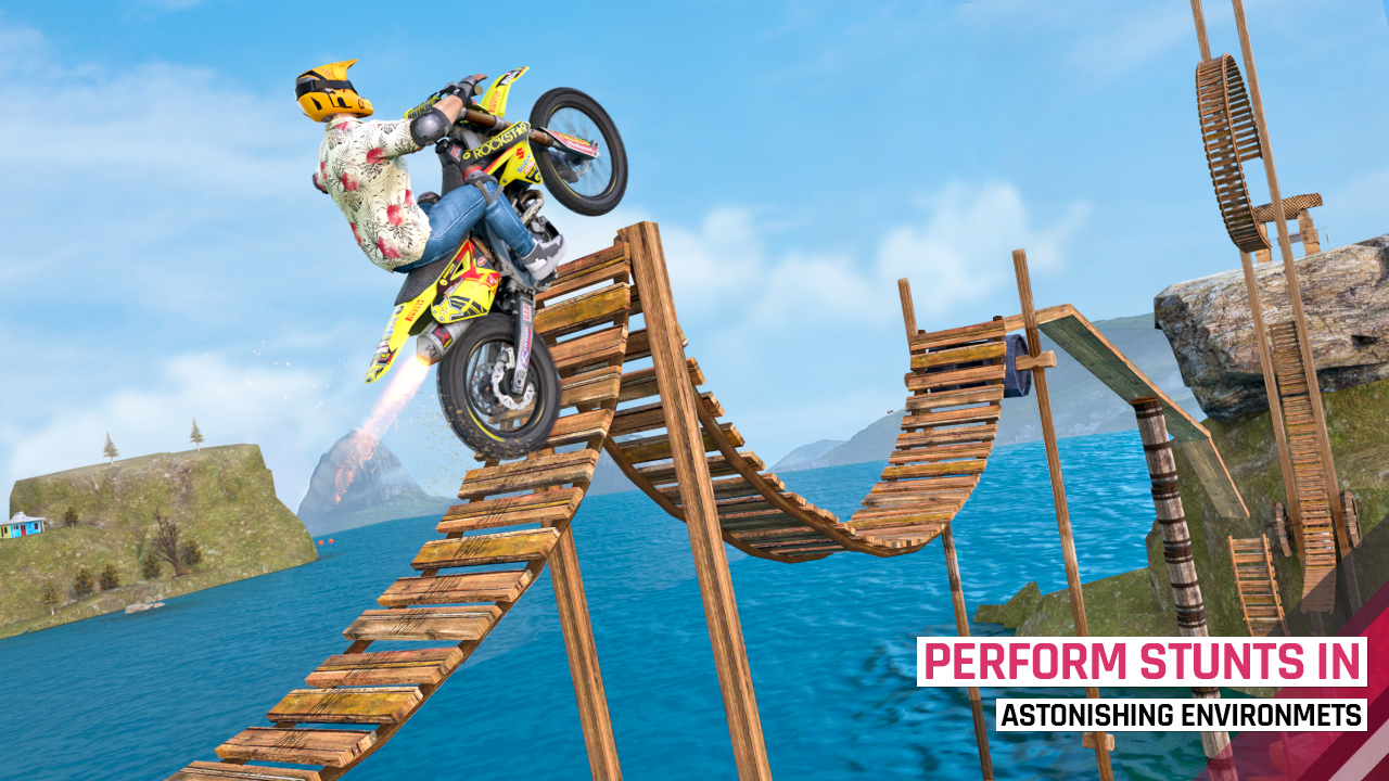 اسکرین شات 3 بازی Bike Racing Game GT Bike Stunt
