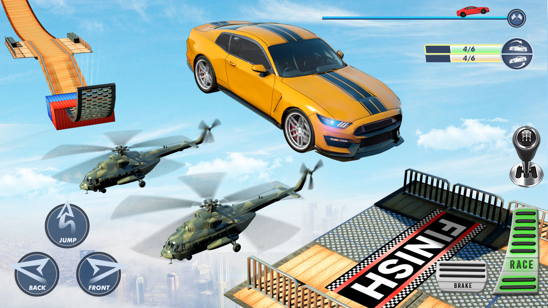 اسکرین شات 8 بازی Car Stunt 3D - Ramp Car Games