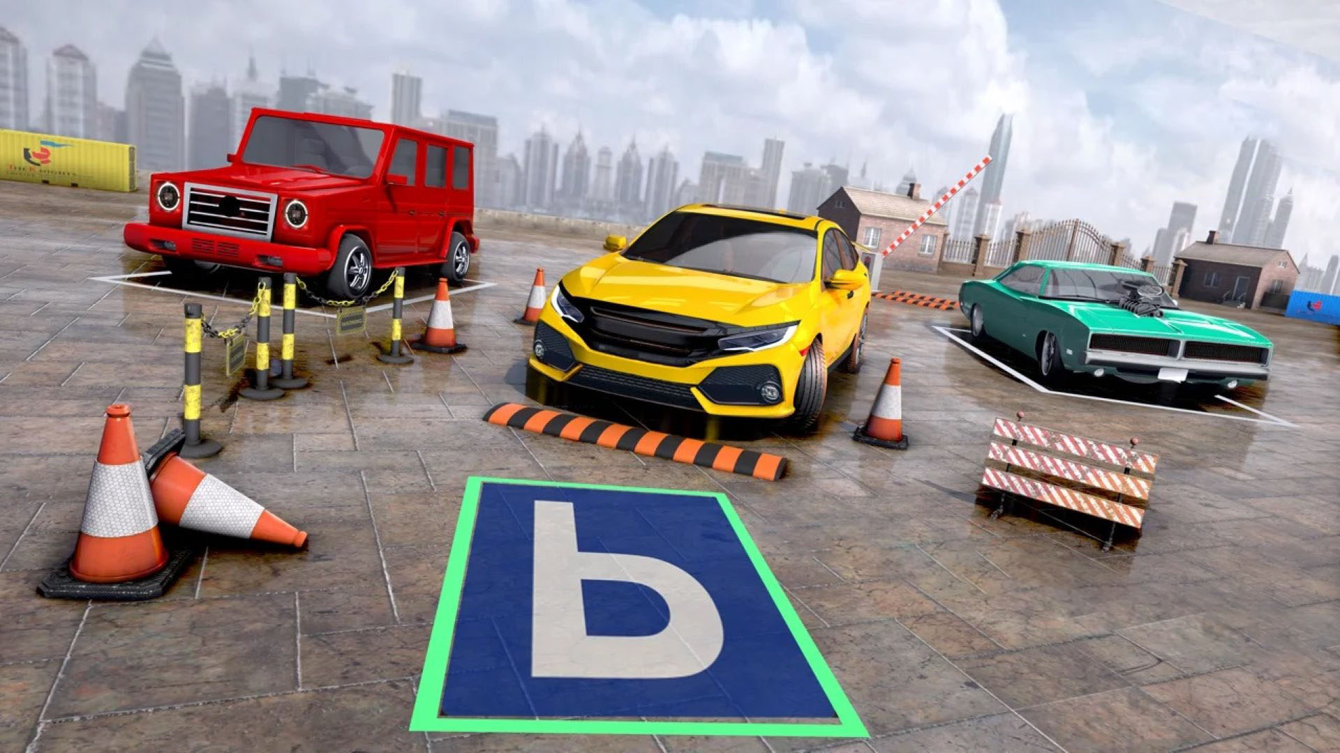 اسکرین شات 2 بازی Modern Car Parking 3D Games