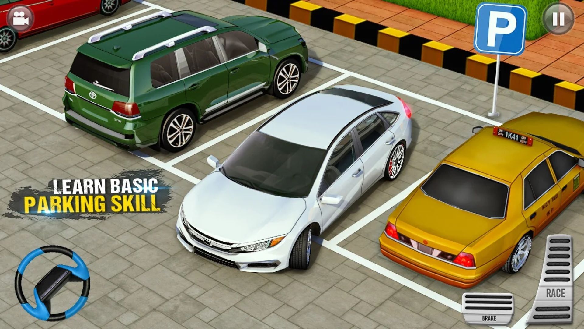 اسکرین شات 2 بازی Modern Car Parking 3D Driving