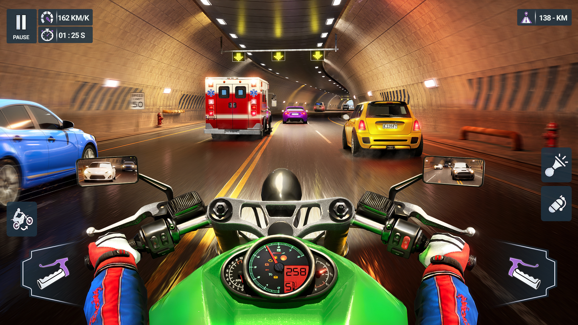 اسکرین شات 6 بازی Moto World Tour: Bike Racing