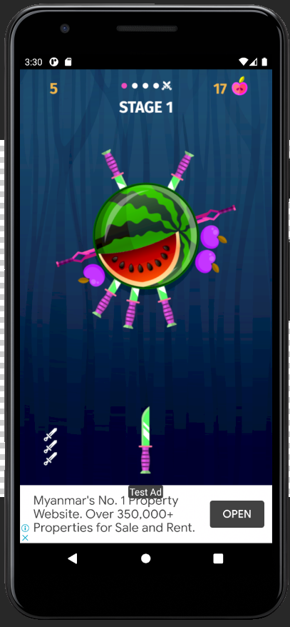 اسکرین شات 7 بازی Knife Hit up like a Boss 2021