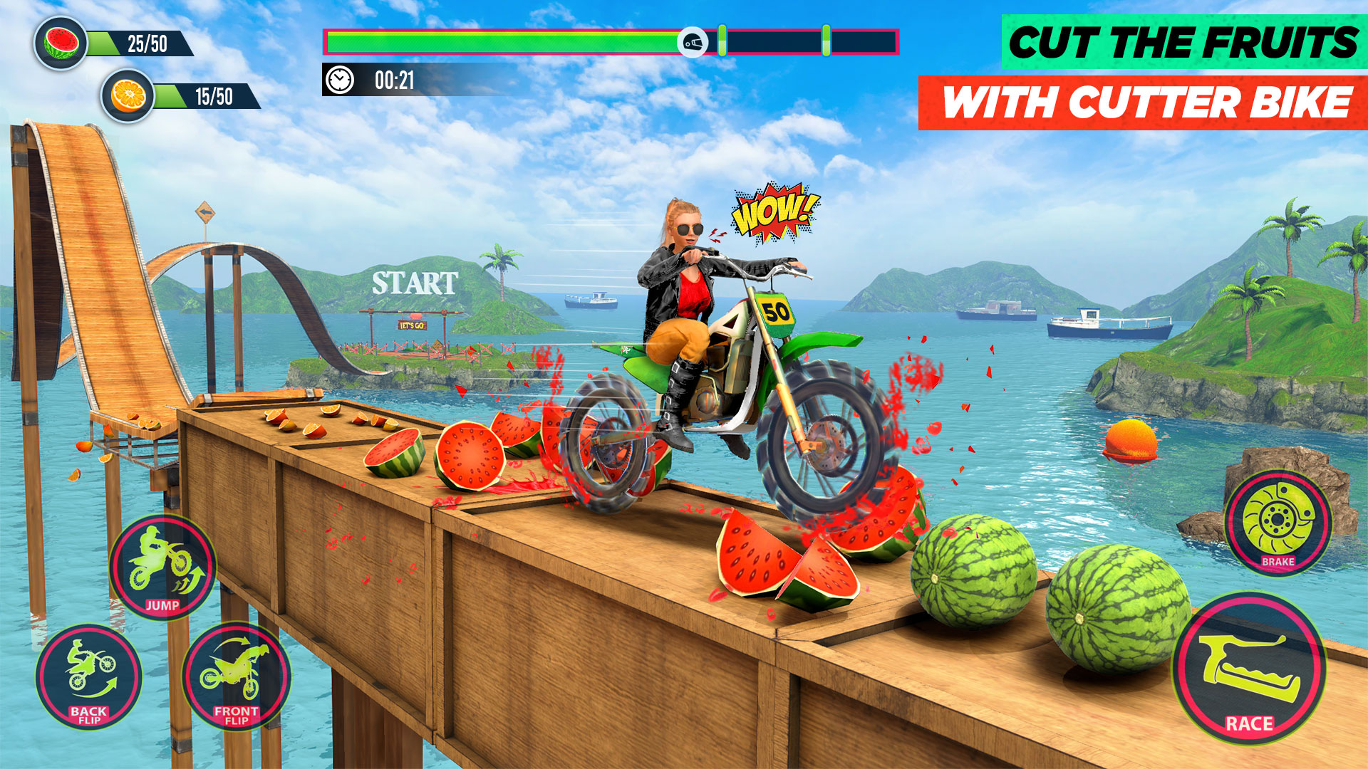 اسکرین شات 2 بازی Bike Stunt Game: Tricks Master