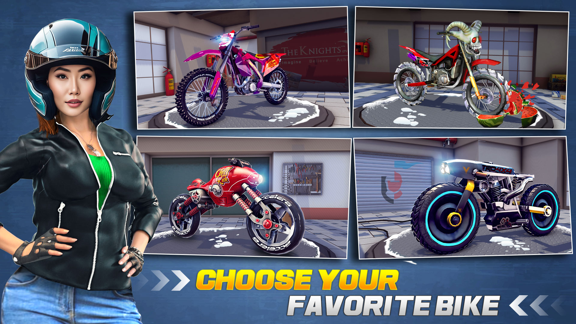 اسکرین شات 7 بازی Bike Stunt Game: Tricks Master