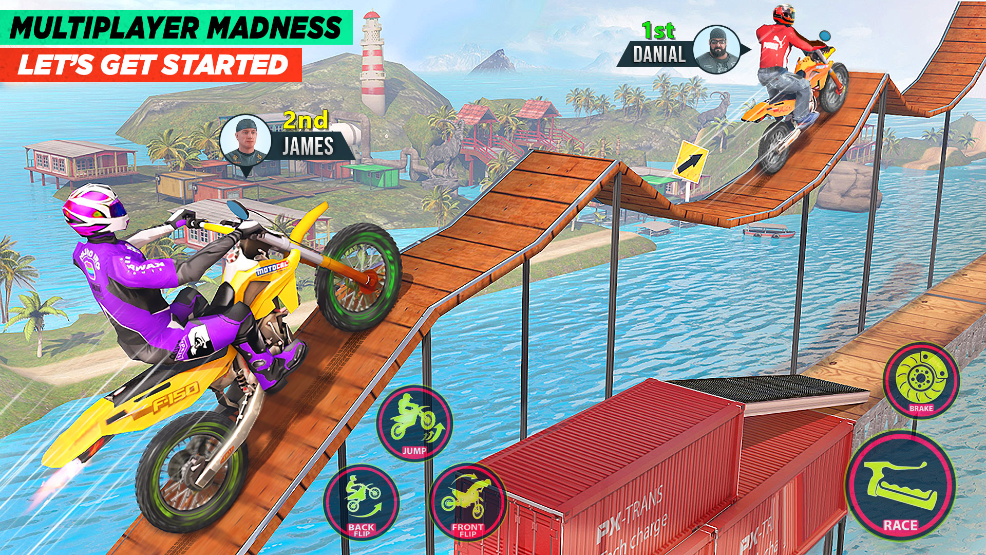 اسکرین شات 1 بازی Bike Stunt Game: Tricks Master