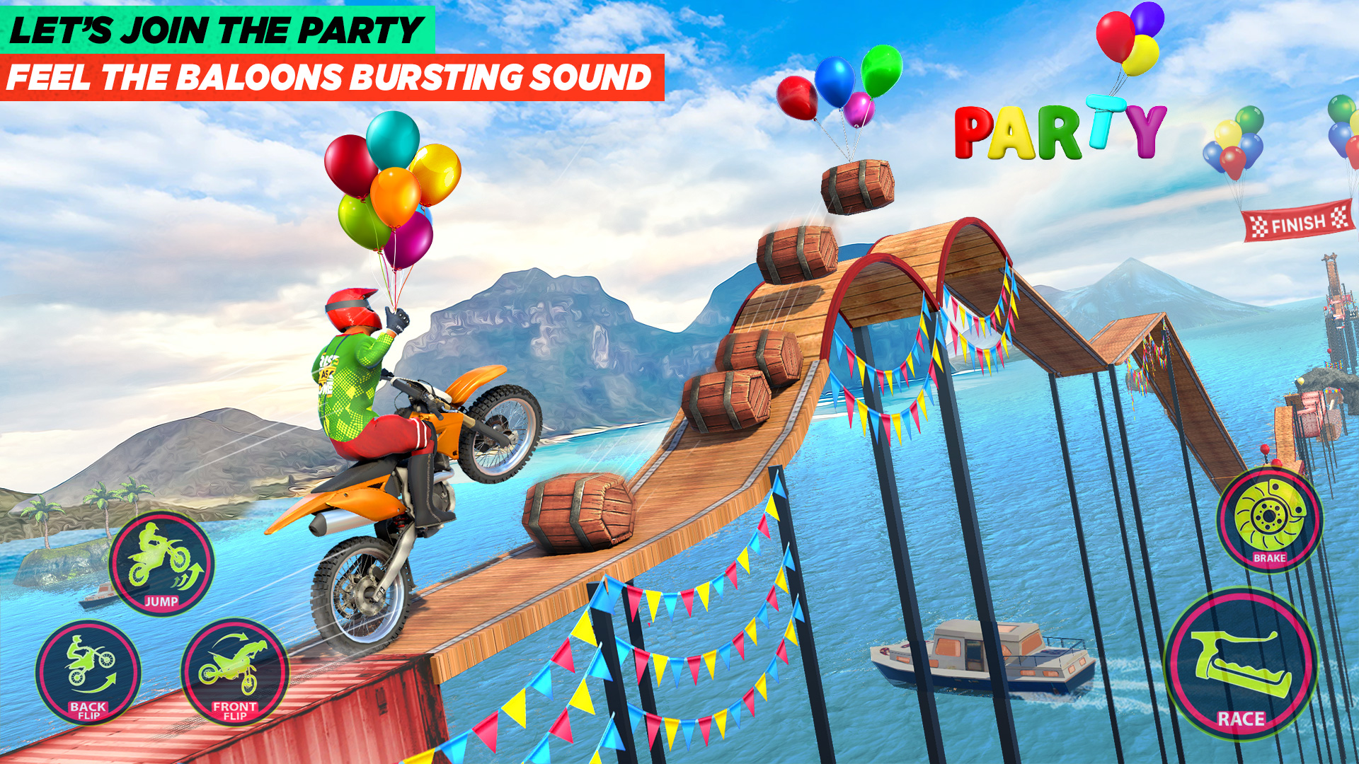 اسکرین شات 3 بازی Bike Stunt Game: Tricks Master