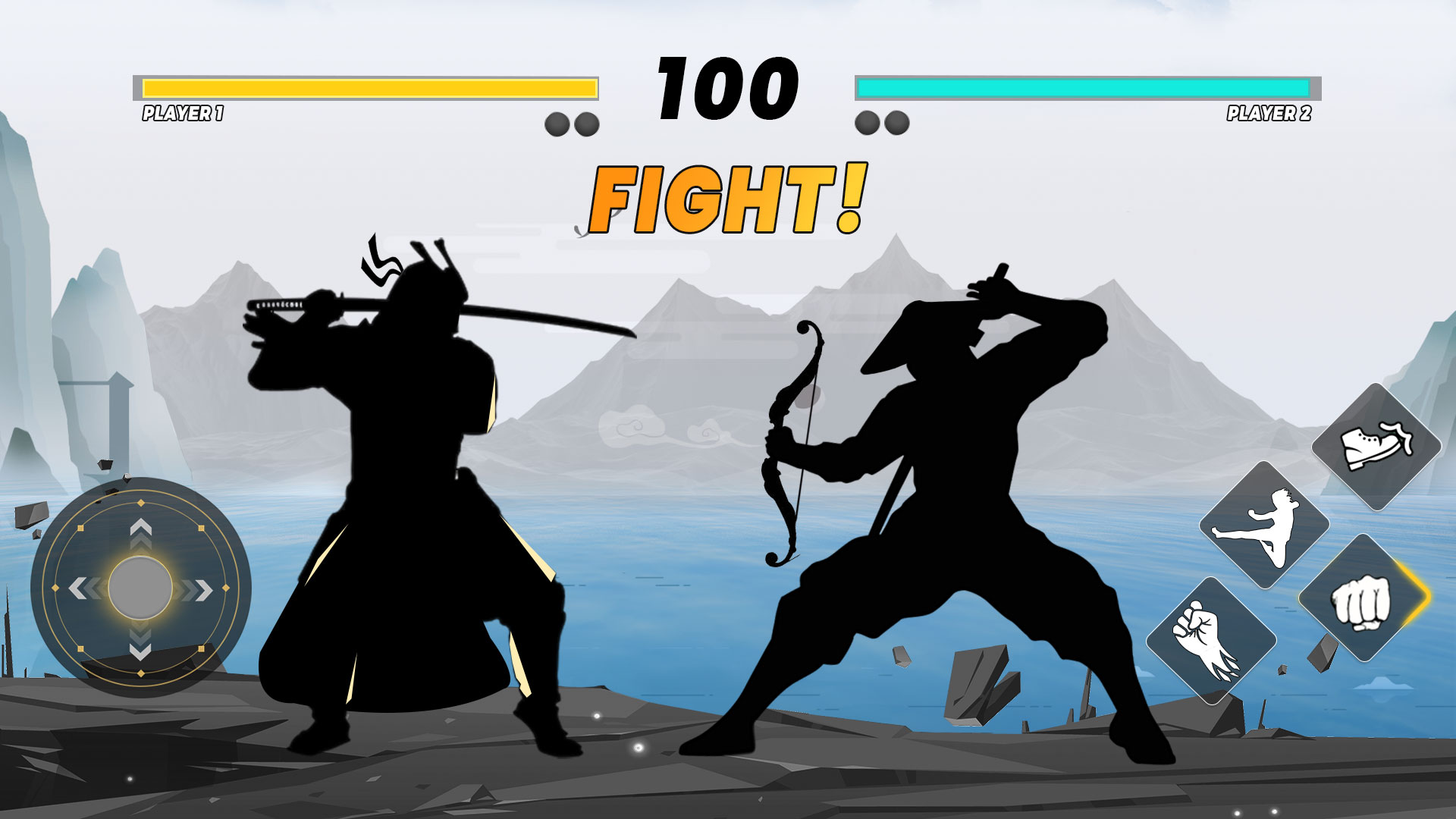 اسکرین شات 1 بازی Sword Shadow Fighting Game 3D