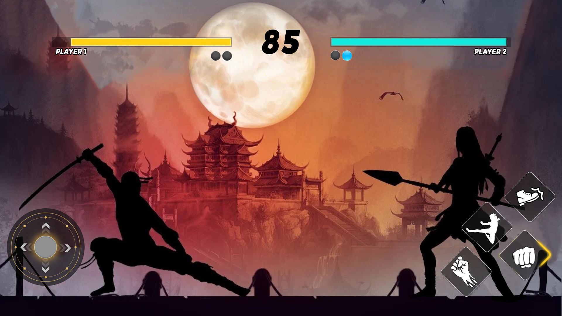 اسکرین شات 3 بازی Sword Shadow Ninja Games 3D