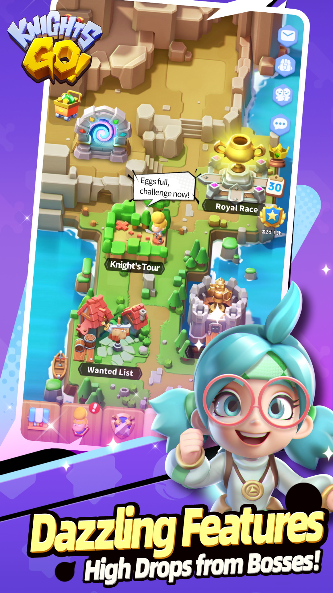 اسکرین شات 5 بازی Knights Go!