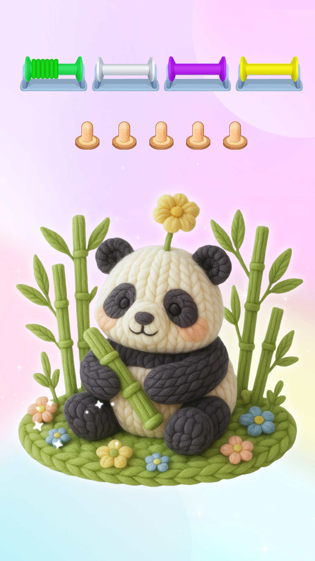 اسکرین شات 6 بازی Knit Master 3D: Wool Sort Game