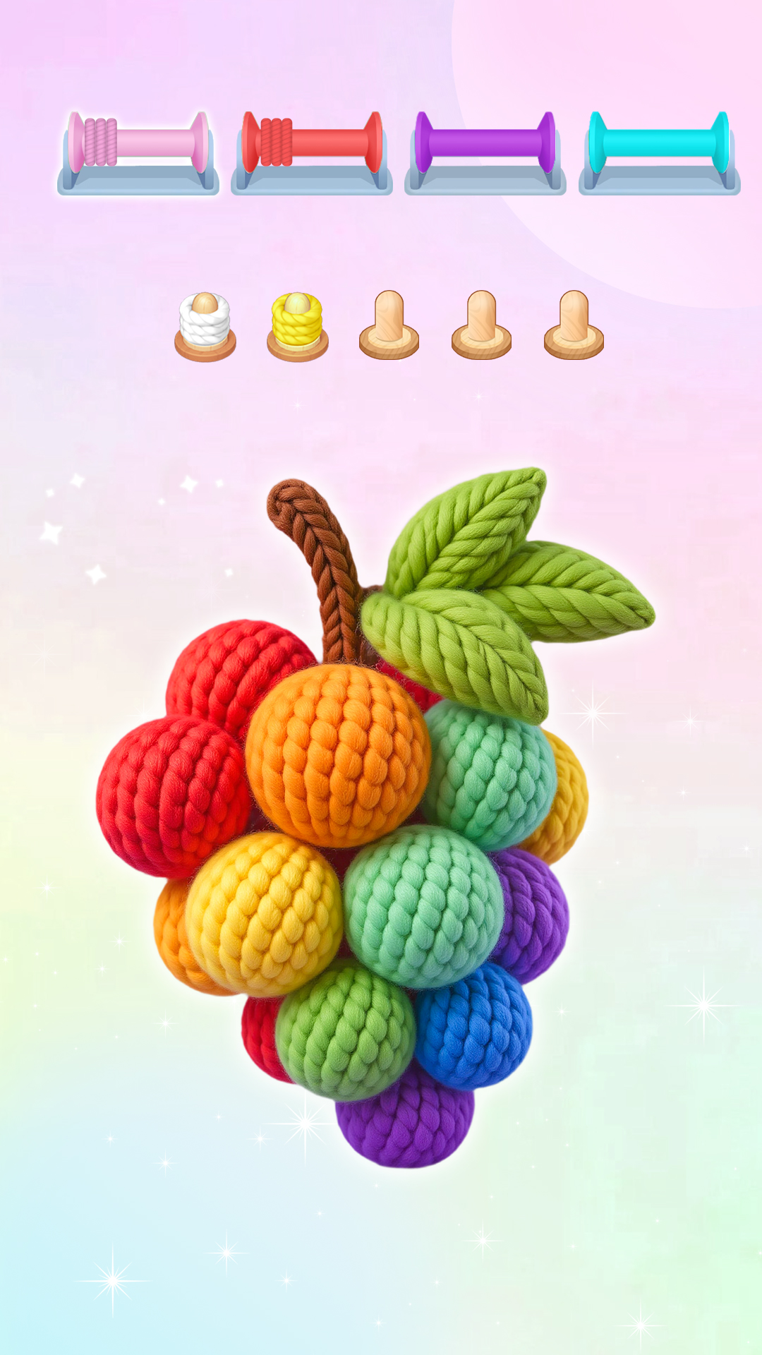 اسکرین شات 2 بازی Knit Master 3D: Wool Sort Game