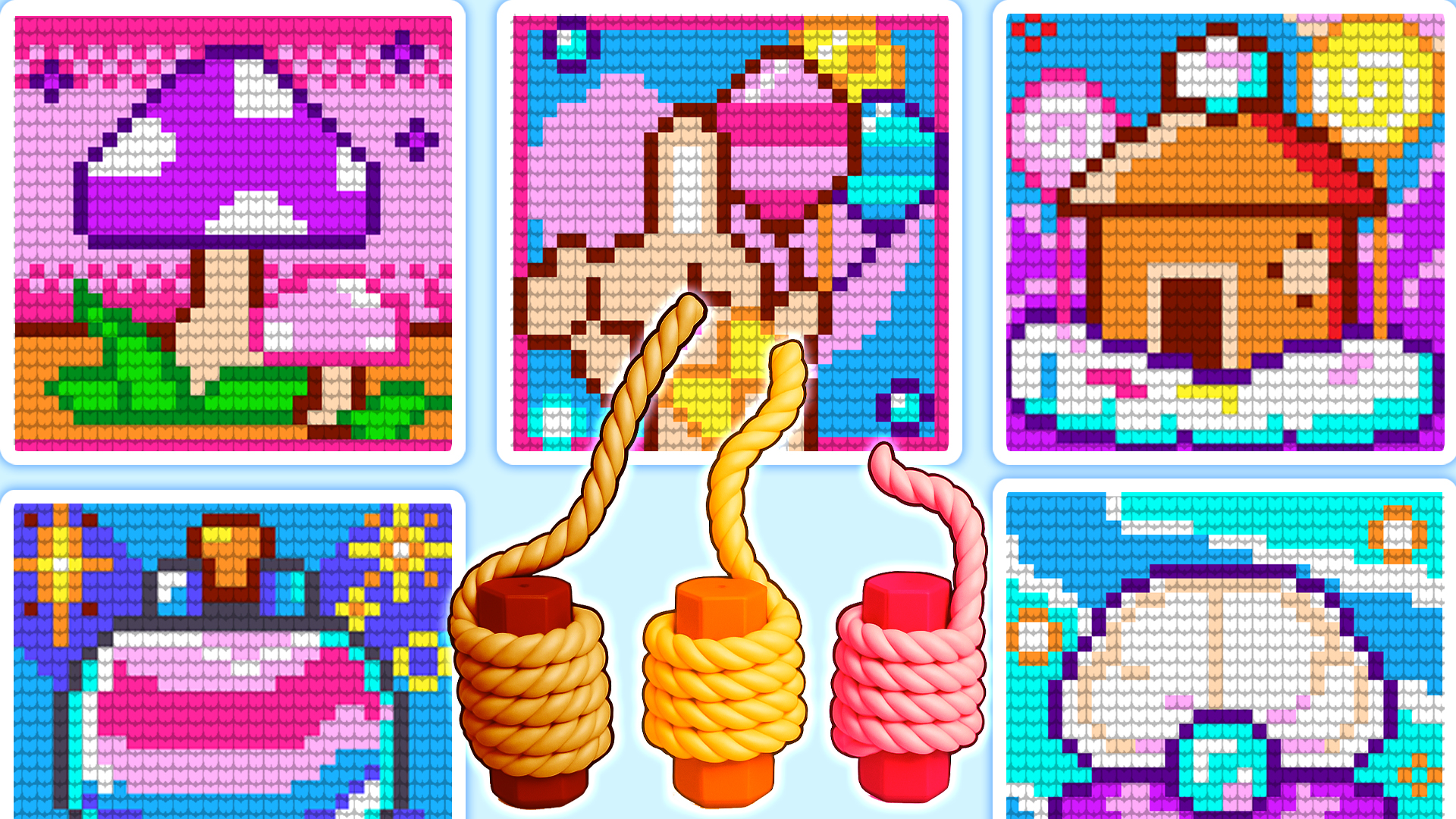 اسکرین شات 8 بازی Knit Master 3D: Wool Sort Game