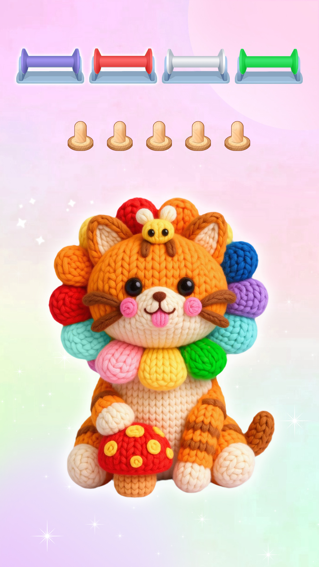 اسکرین شات 3 بازی Knit Master 3D: Wool Sort Game