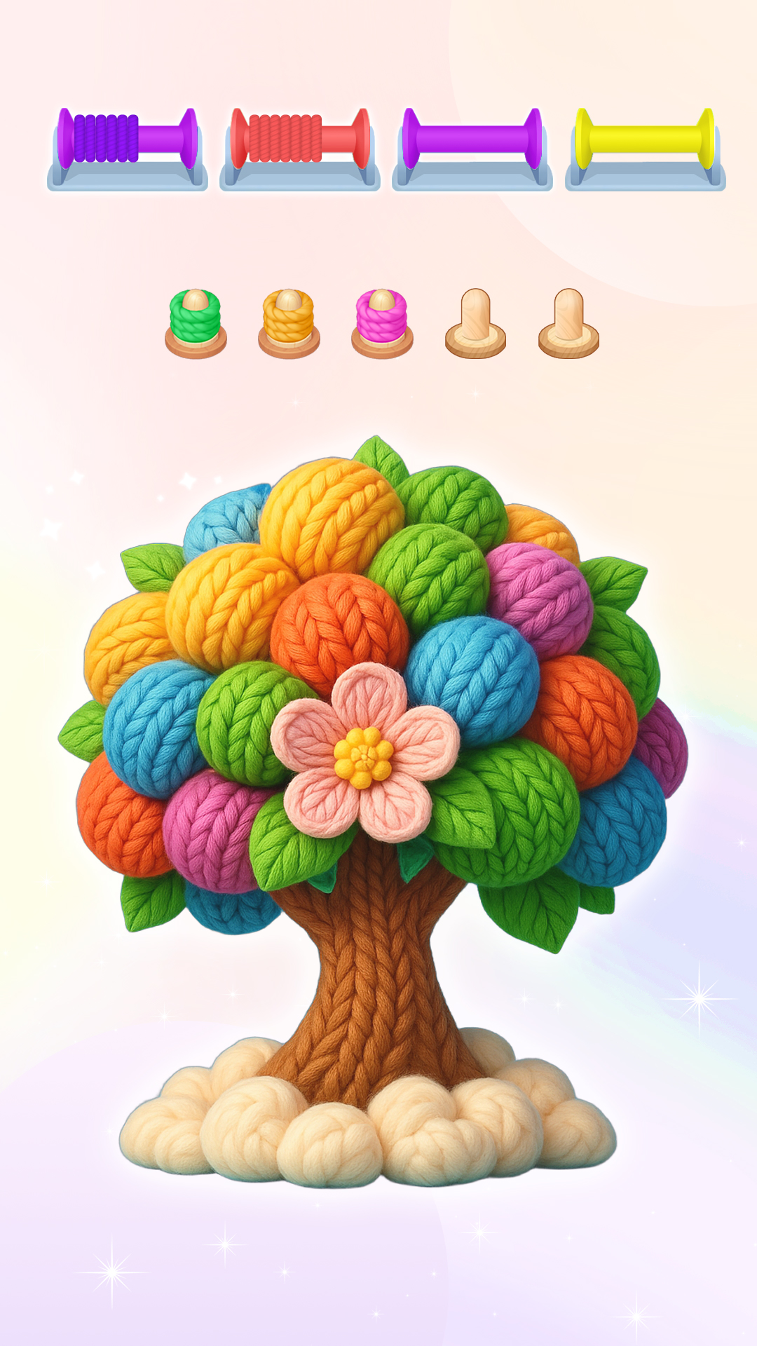 اسکرین شات 1 بازی Knit Master 3D: Wool Sort Game