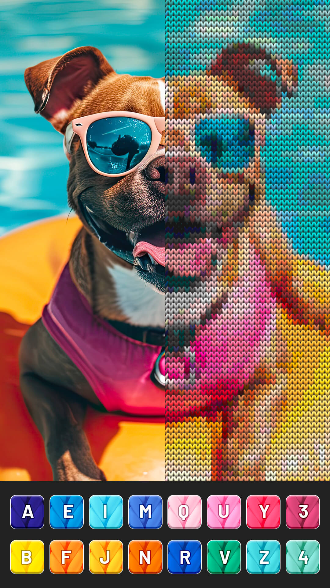 اسکرین شات 3 برنامه Knitting & Cross Stitch