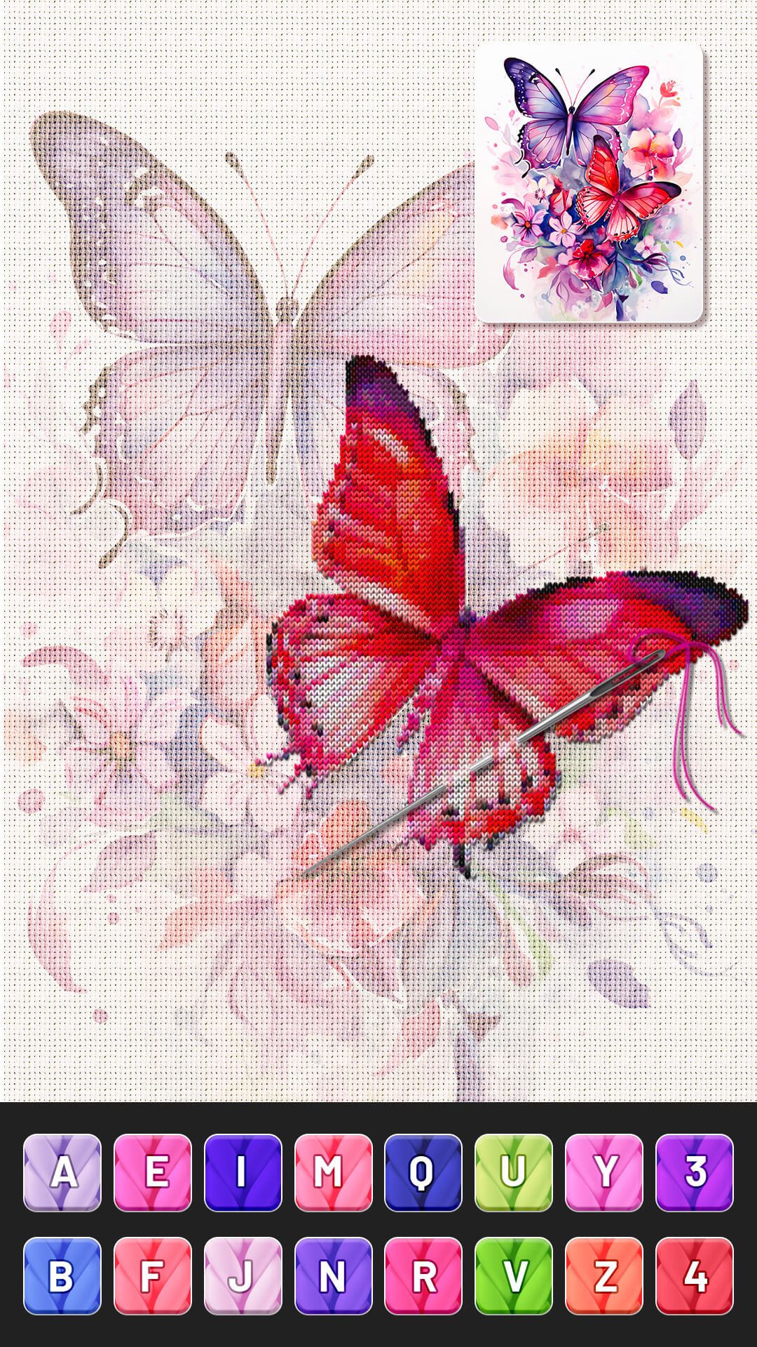 اسکرین شات 2 برنامه Knitting & Cross Stitch