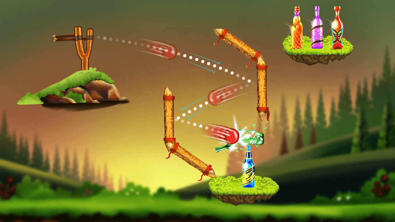 اسکرین شات 7 بازی Bottle Shooting Game 2