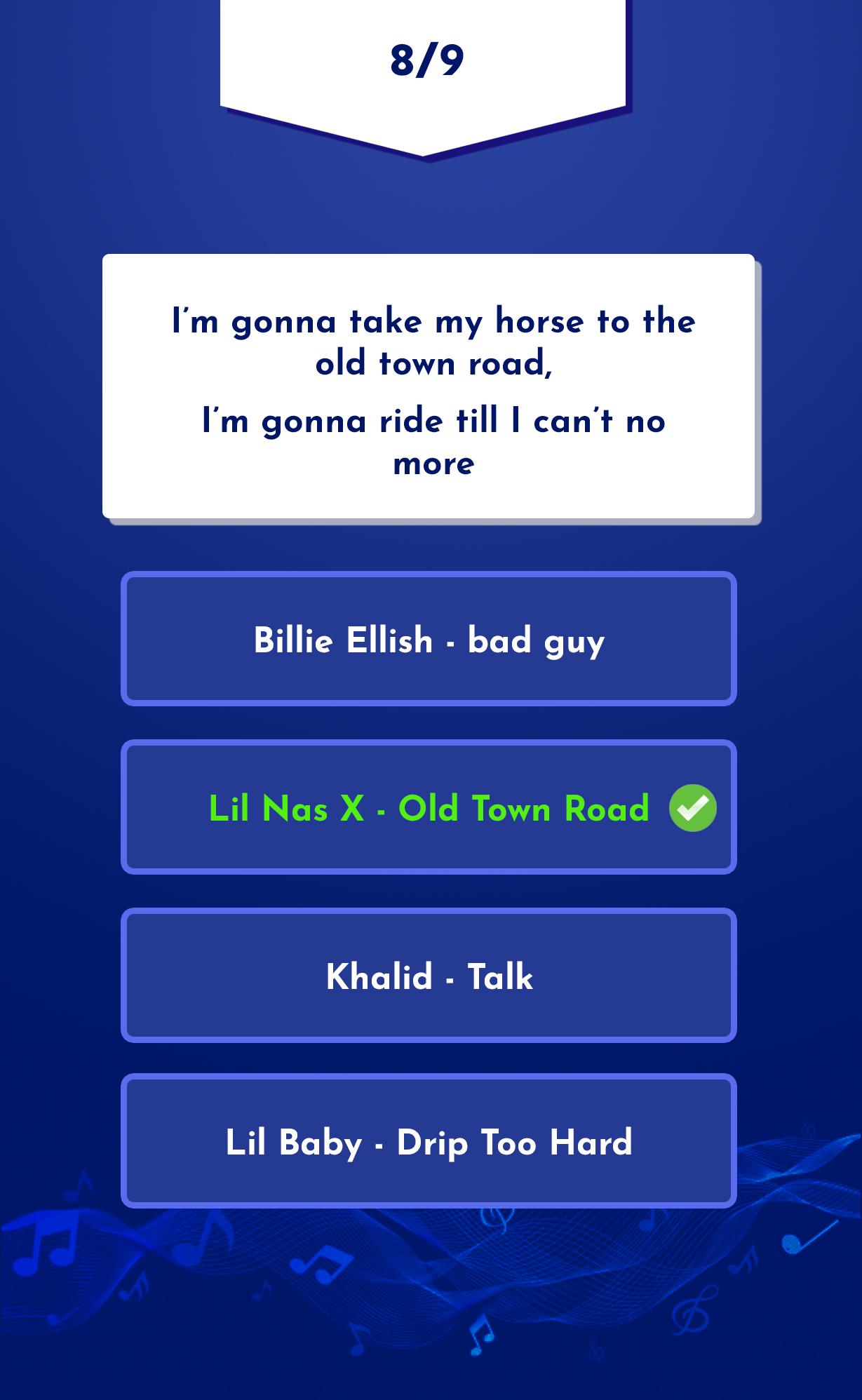اسکرین شات 2 بازی Guess the Song Quiz 2023