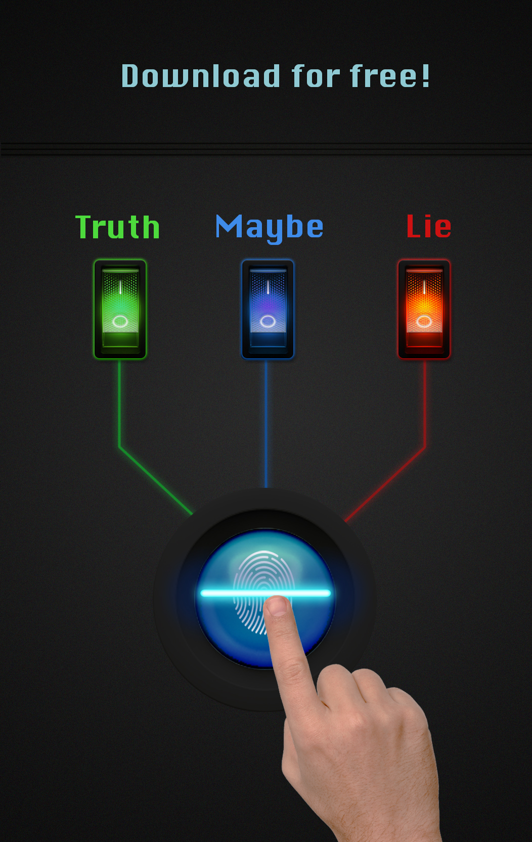 اسکرین شات 5 بازی Lie Detector Test - Prank 2024