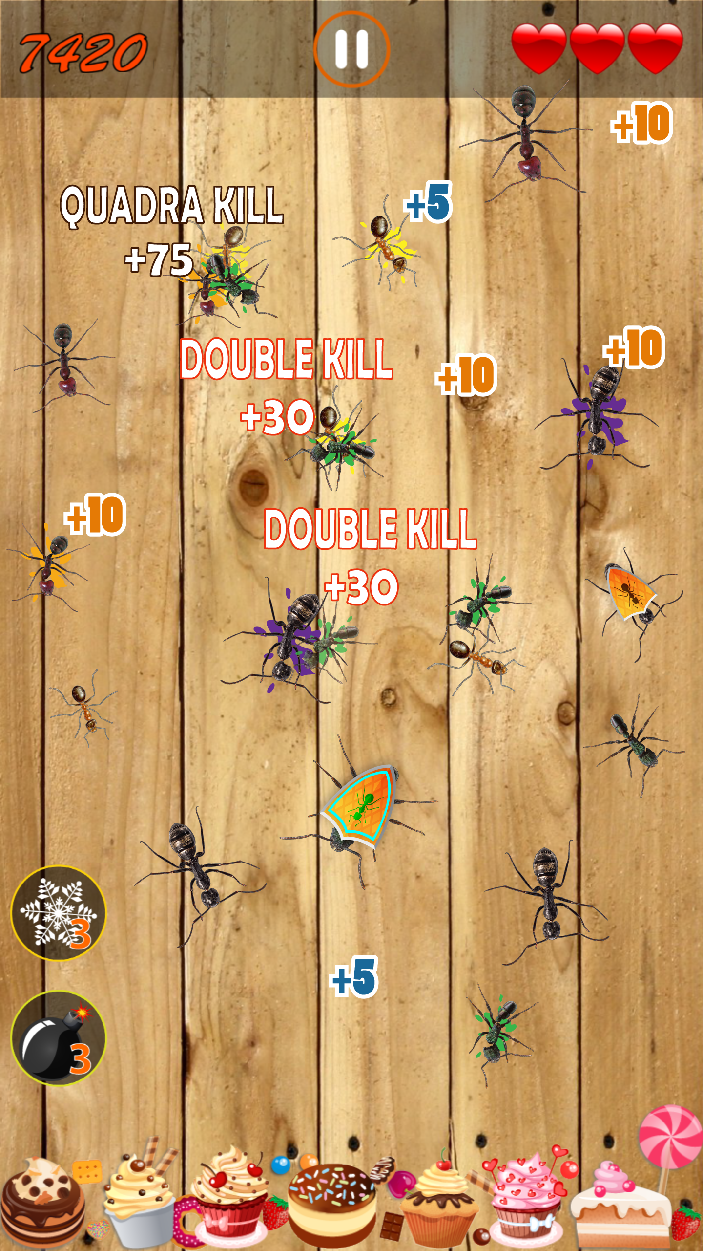 اسکرین شات 3 بازی Ant Smasher - Kill Them All