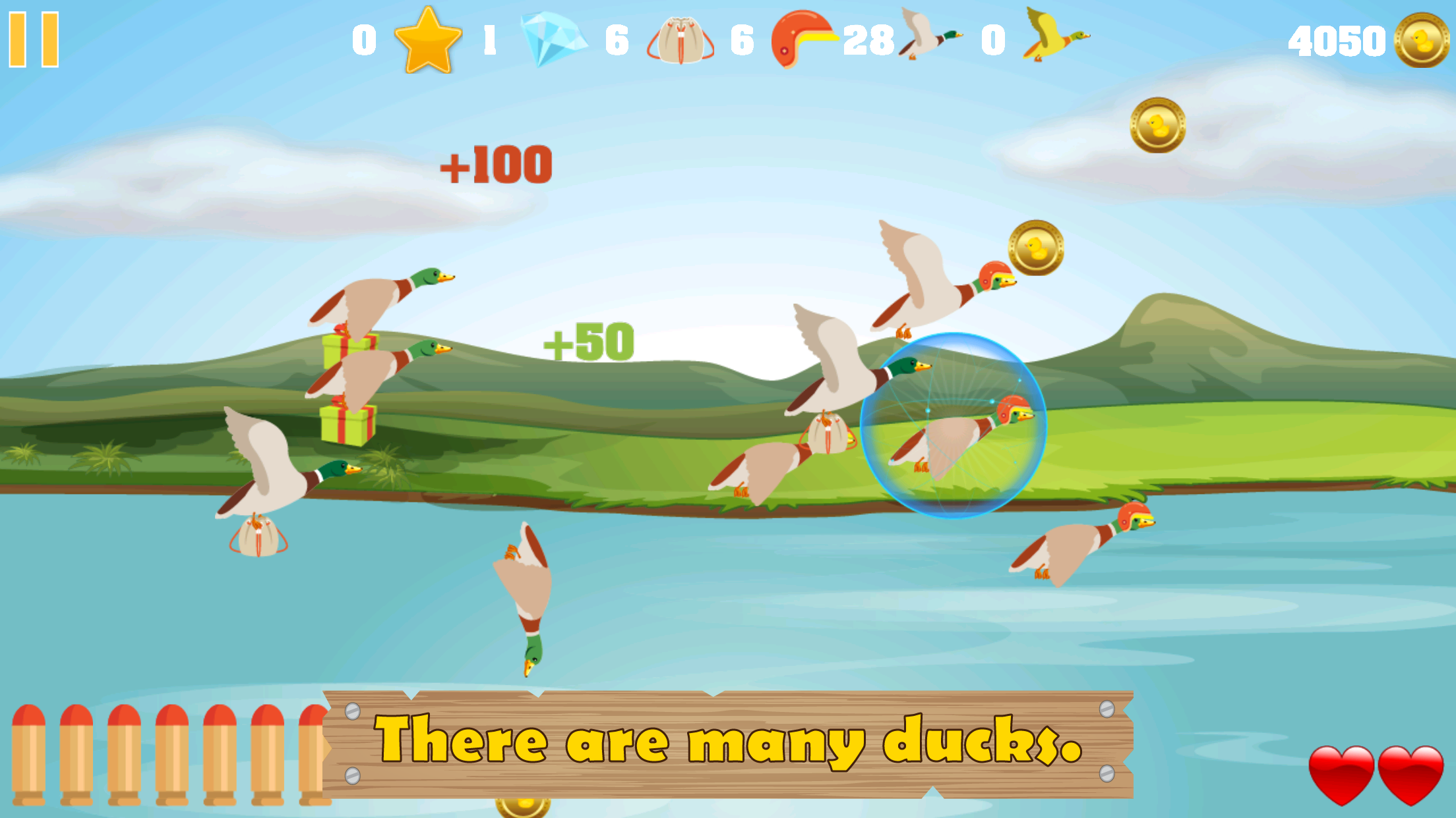 اسکرین شات 1 بازی Duck Hunter - Funny Game