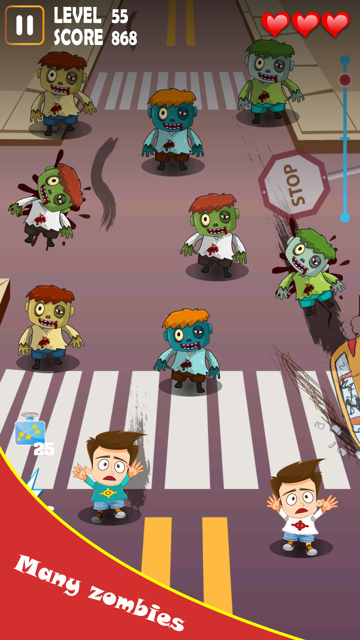 اسکرین شات 4 بازی Kill The Zombie: Smasher