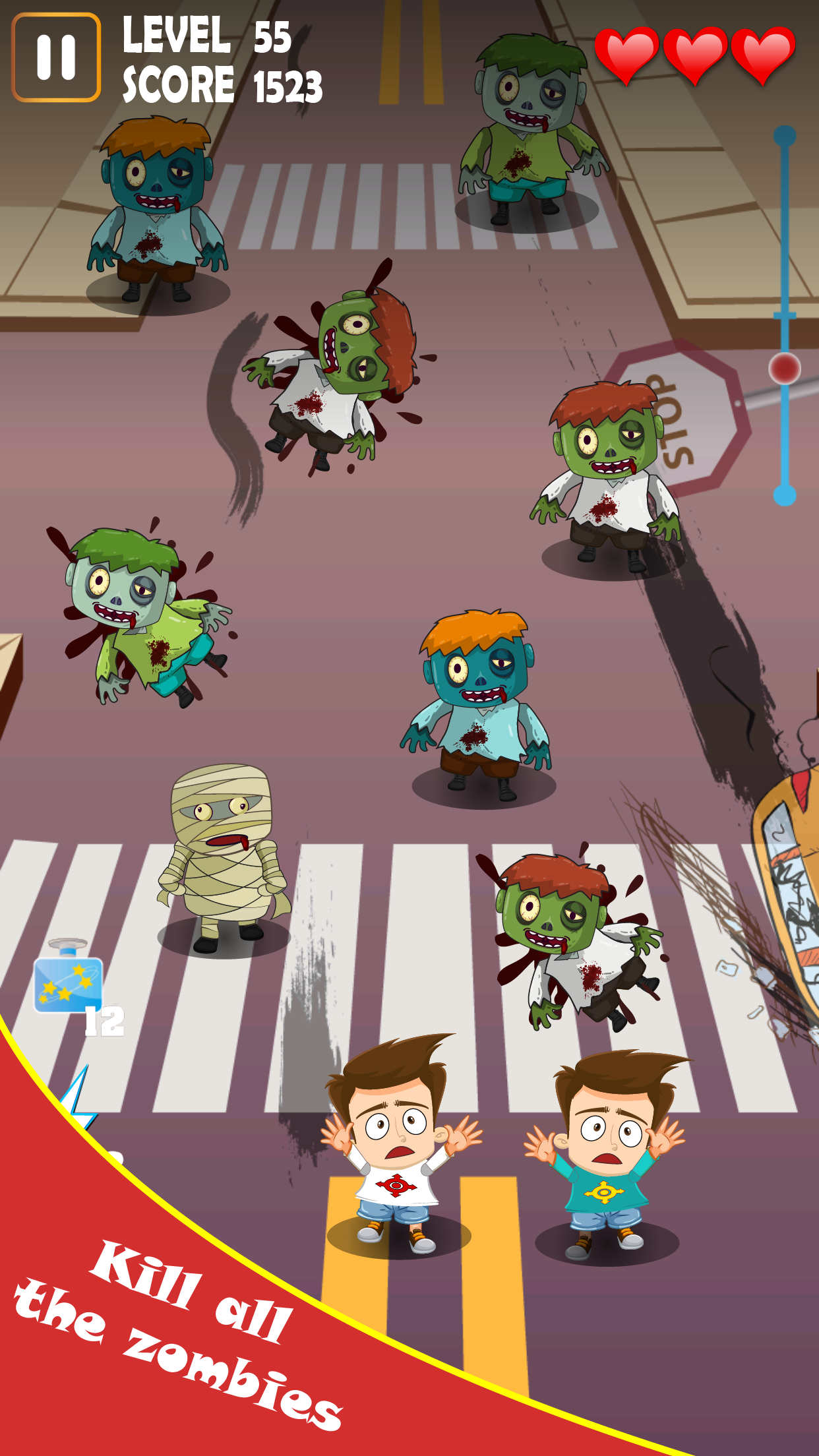 اسکرین شات 5 بازی Kill The Zombie: Smasher