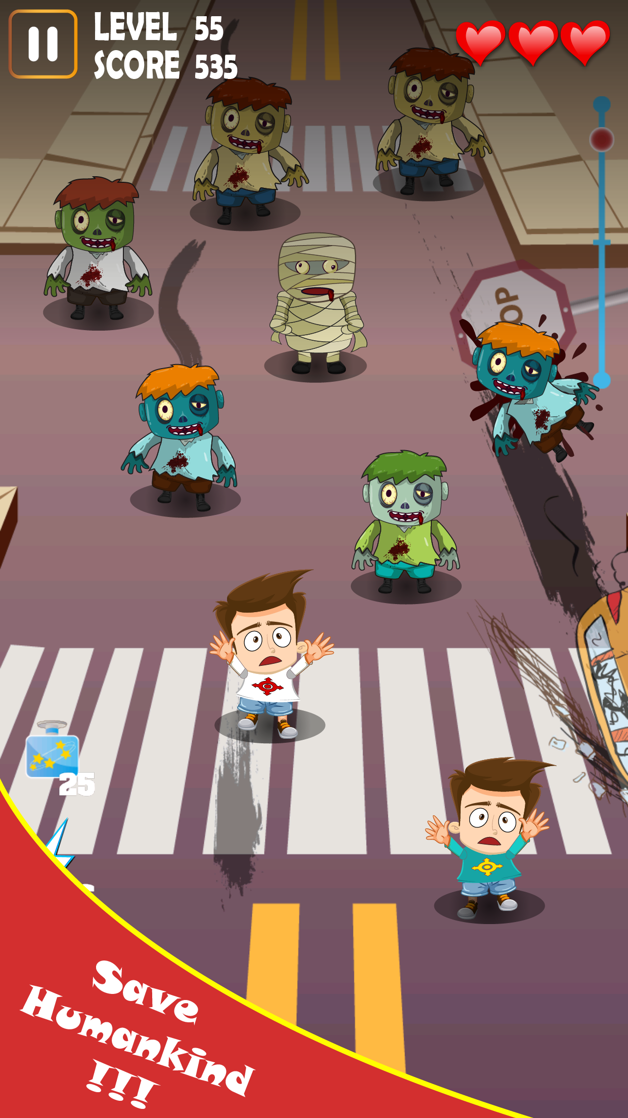 اسکرین شات 1 بازی Kill The Zombie: Smasher