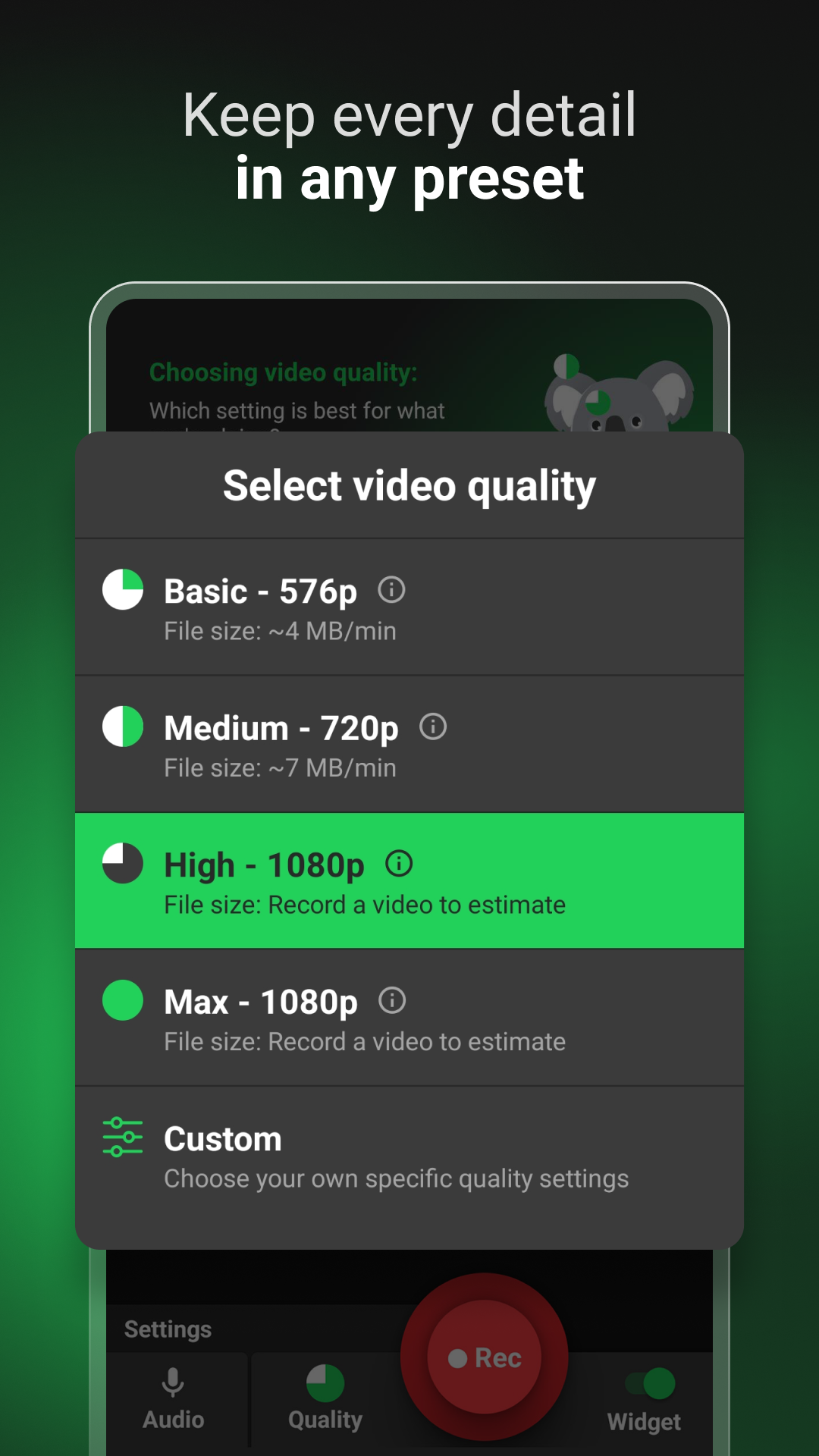 اسکرین شات 4 برنامه Koala Screen Recorder