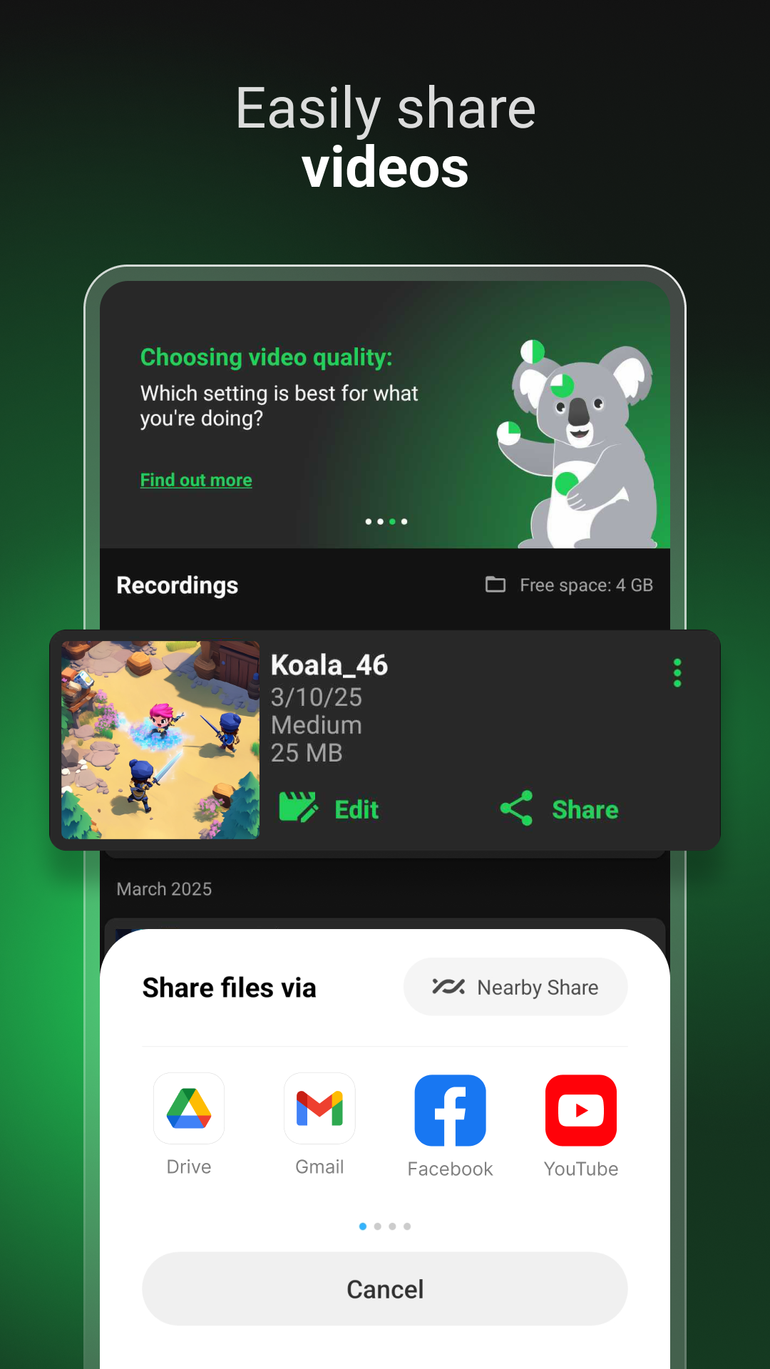 اسکرین شات 7 برنامه Koala Screen Recorder