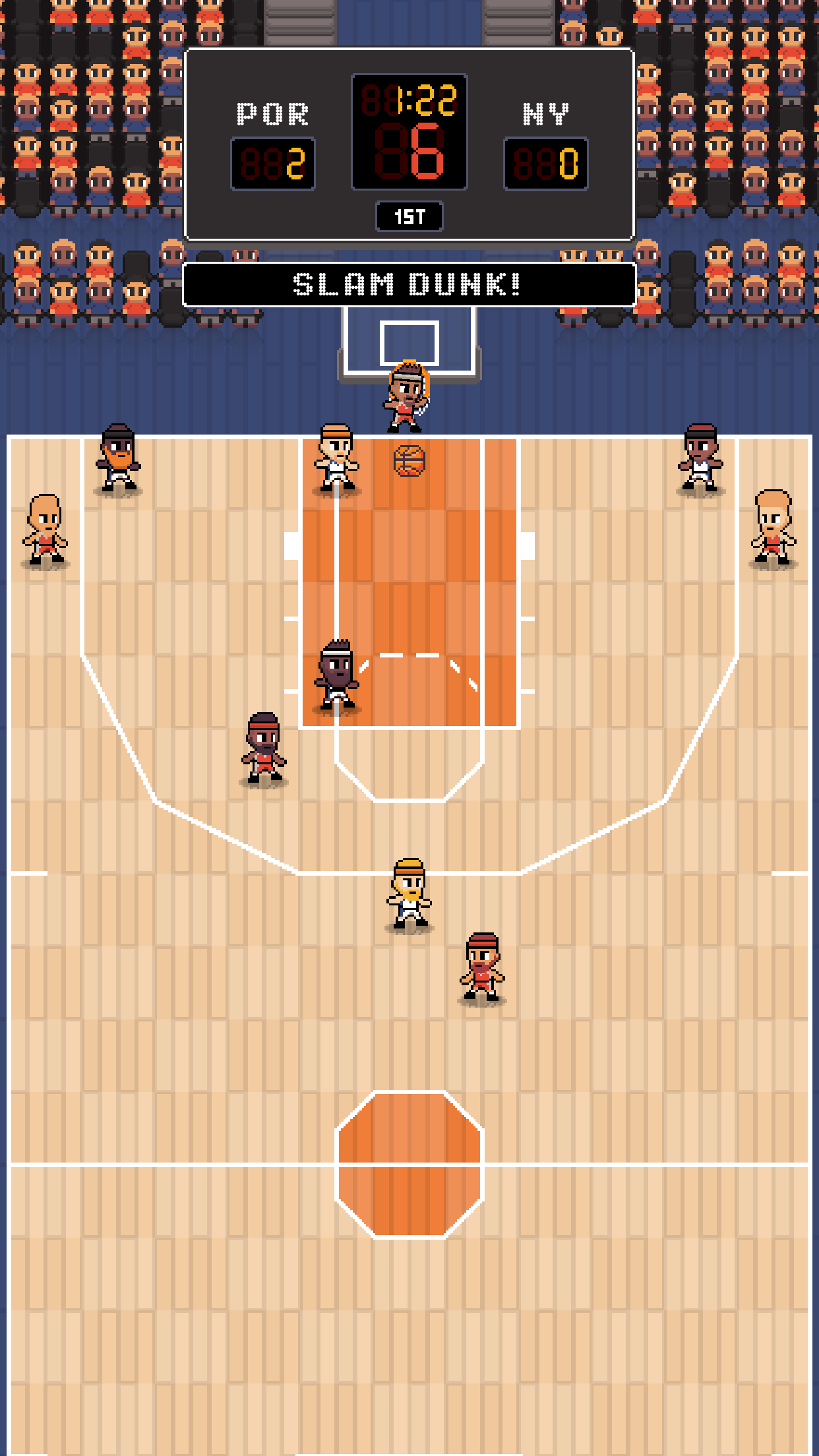 اسکرین شات 3 بازی Hoop League Tactics