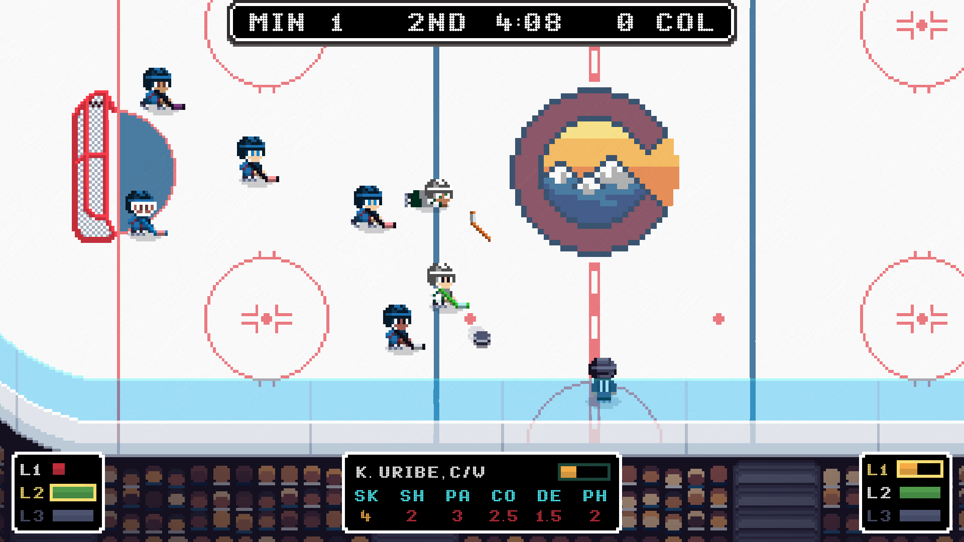 اسکرین شات 3 بازی Ice League Hockey