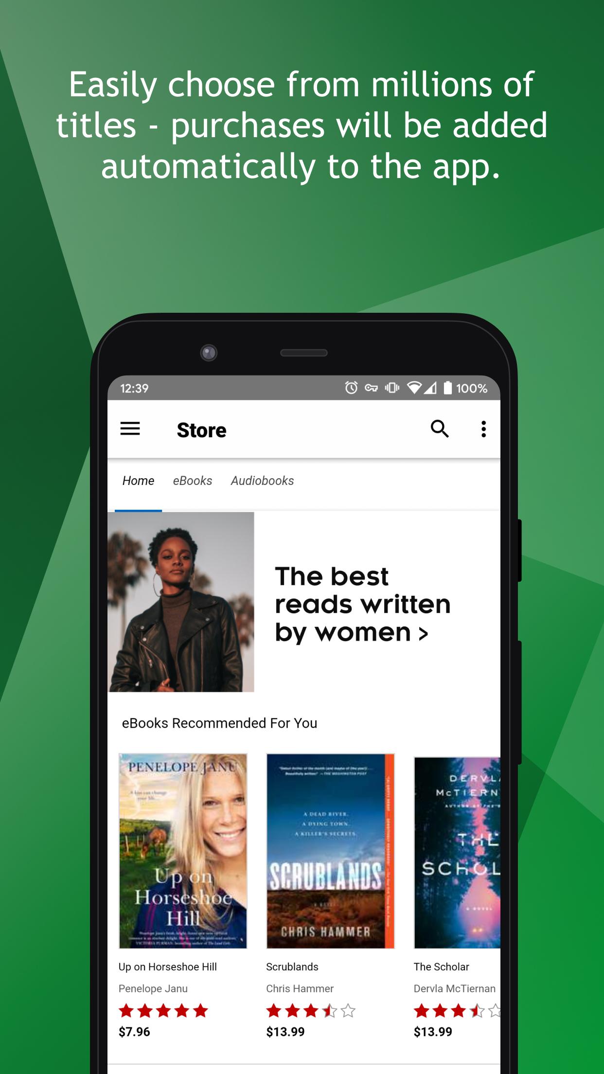 اسکرین شات 2 برنامه Booktopia by Rakuten Kobo